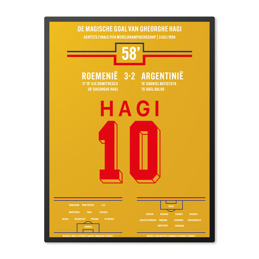 Hagi’s Gouden Schot - 1/8 Finale WK 1994